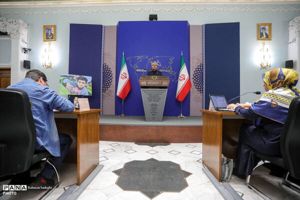 نشست خبری سخنگوی وزارت امور خارجه