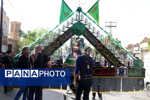 دسته عزاداری امام جعفر صادق (ع) در یزد