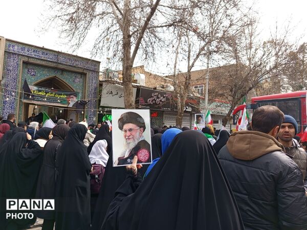  راهپیمایی روز قدس باحضور پرشور مردم نیشابور