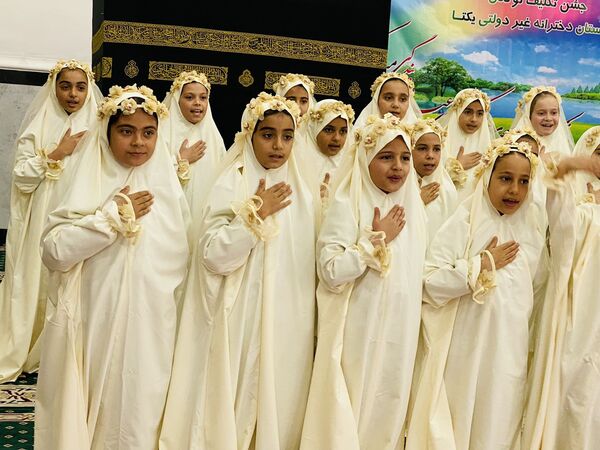 جشن تکلیف متمرکز مدارس شهرستان مه ولات