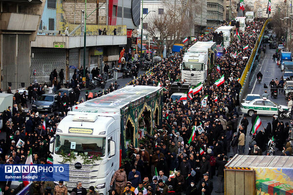 تشییع شهدای امنیت تهران - 4