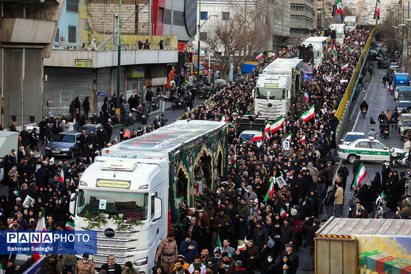 تشییع شهدای امنیت تهران - 4