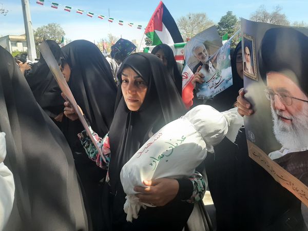 راهپیمایی روز قدس در شهر قزوین 