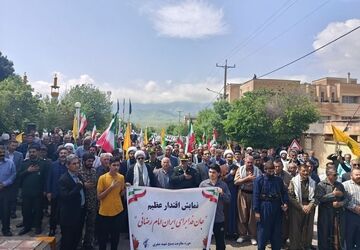 مراسم جان فدا «ایران امام رضایی» در شهرستان سیروان 