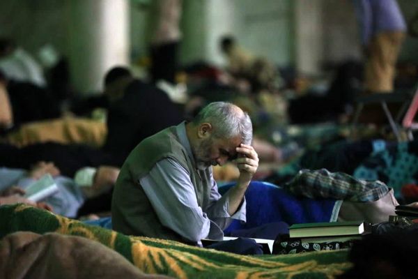 مراسم اعتکاف دانش آموزی در مسجد اعظم و مصلای قدس قم