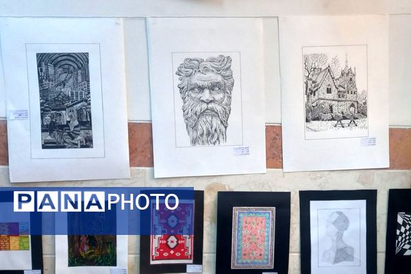 ژوژمان گرافیک در هنرستان اسوه رباط‌کریم