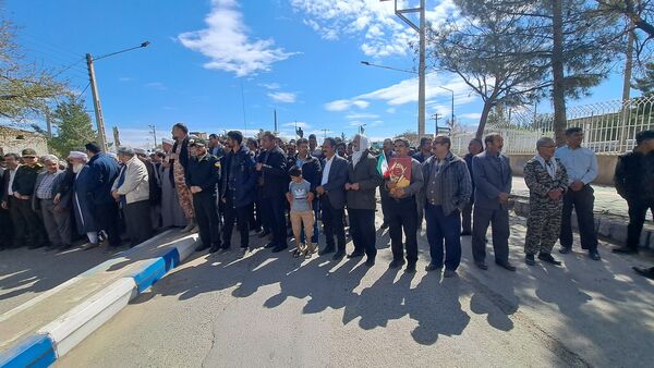 راهپیمایی روز جهانیِ قدس صالح آباد