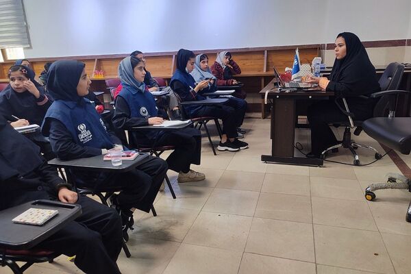 جلسه توانمند سازی دانش آموزان خبرنگاران پانا شهرستان قدس