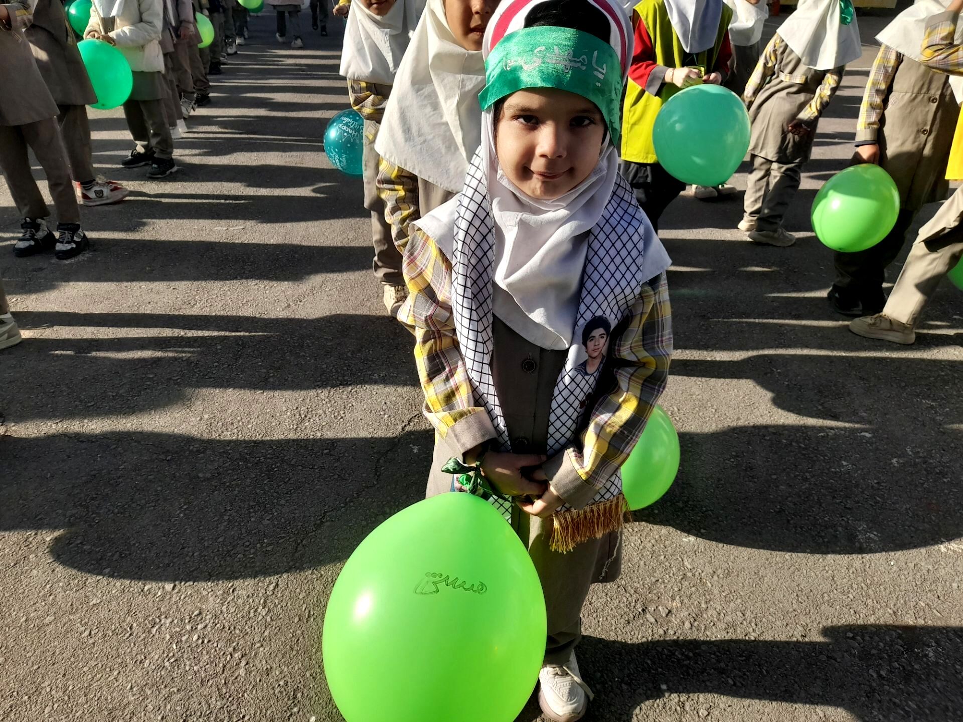 جشن نیمه شعبان در مدرسه شهید محمد حسین الیشه 