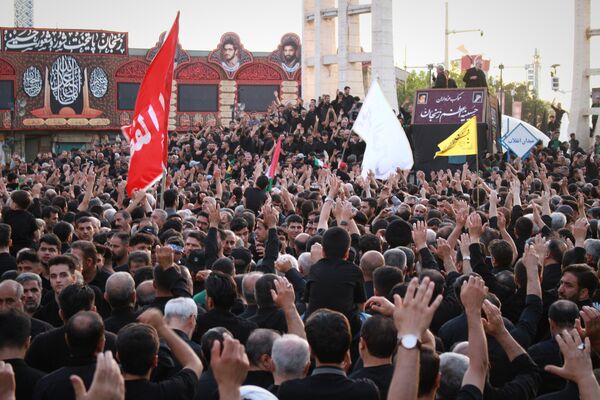 دسته عزاداری حسینیه اعظم زنجان در یوم العباس
