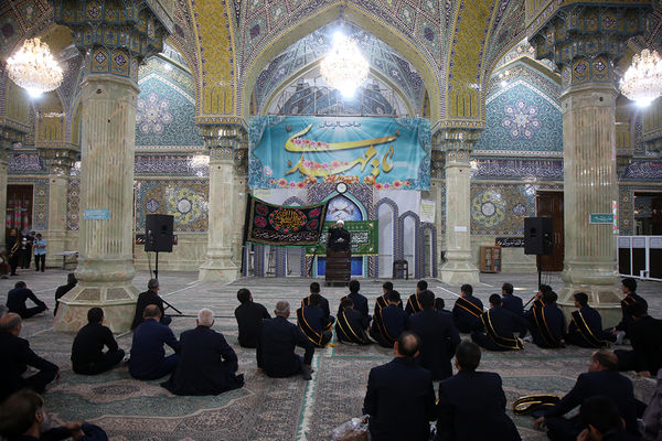 عزاداری سالروز شهادت امام جواد(ع) در حرم حضرت معصومه(س)