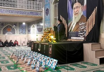 اجتماع خونخواهی امام شهید امت در شهر جونقان 