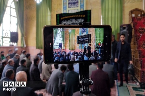 مراسم عزاداری شهادت امام جعفر صادق علیه السلام در حسینیه شهربار