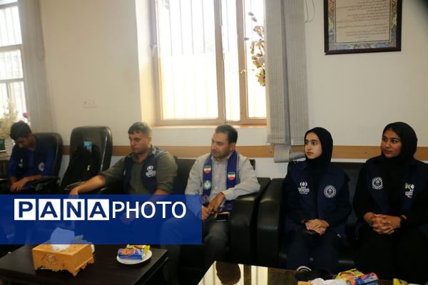 تجلیل از دانش‌آموز خبرنگاران پانا