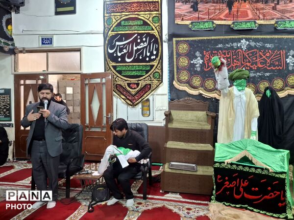 مراسم شیرخوارگان حسینی در مسجد موسی بن جعفر توس ۷۹ 