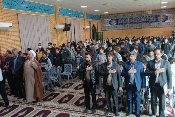 افتتاحیه دارالقرآن شهر ایزدخواست وابسته به اداره آموزش و پرورش آباده