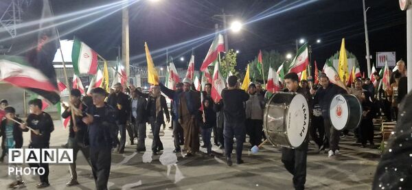 راهپیمایی گسترده در حمایت از جمهوری اسلامی ایران