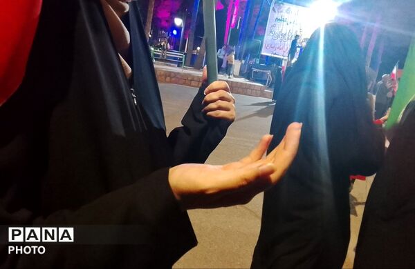 شب هفتاد و هشتم حضور شبانه در میدان جهاد شهر رشتخوار