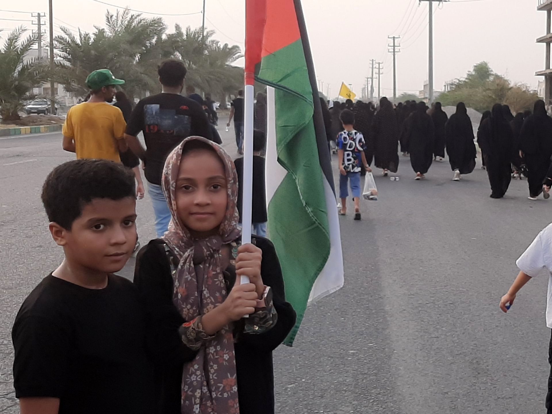 پیاده‌روی جاماندگان  اربعین حسینی شهرستان میناب