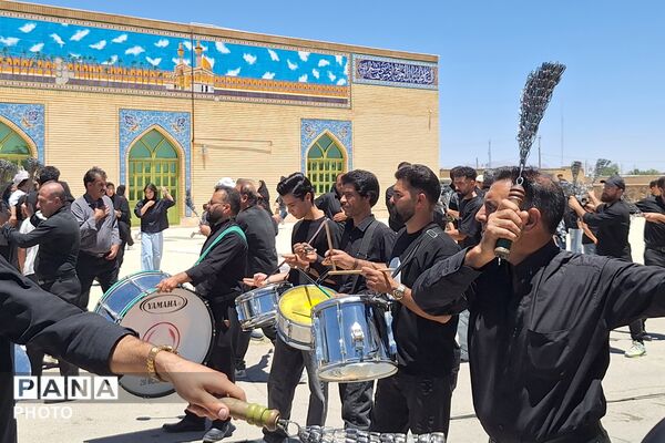 تداوم آیین‌های سوگواری سیزدهم محرم در ایزدخواست