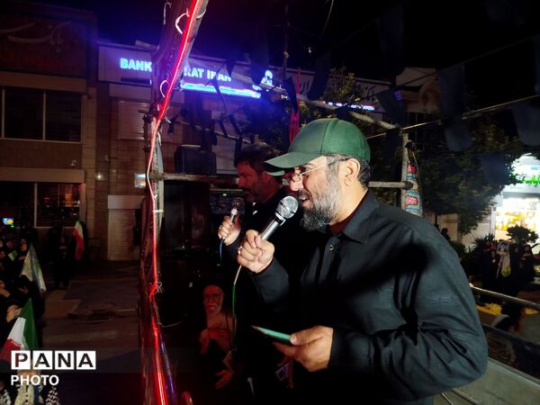 عزاداری امام حسین (ع)در صد و بیست و نهمین شب-۱