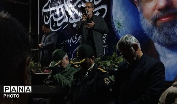 قرار شبانه مردم ولایت مدار شهرستان خلیل‌آباد در شب عید