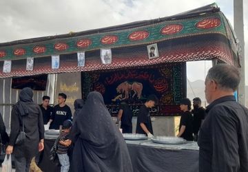 عزاداری روز عاشورا در آشخانه