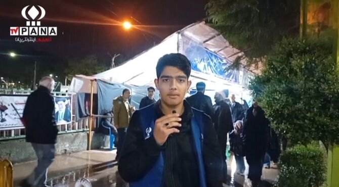 دانش آموزان شهرستان علی آباد همچنان پای کار ایستاده اند