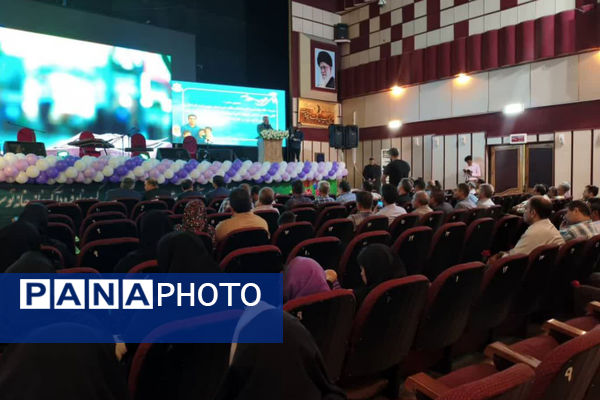 بازگشایی مدارس و تجلیل از خدمتگزاران زحمتکش 