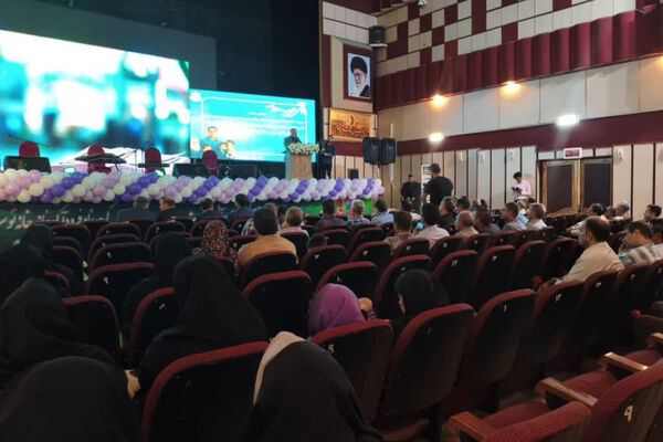بازگشایی مدارس و تجلیل از خدمتگزاران زحمتکش 