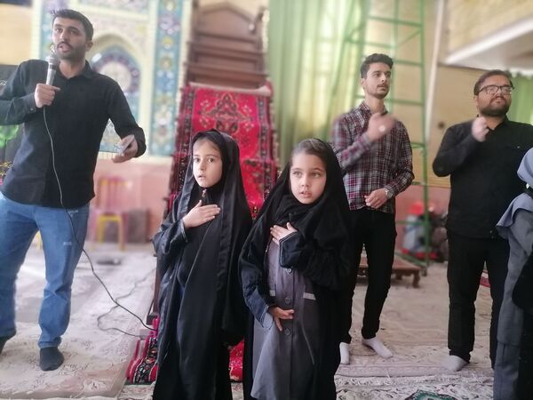 مراسم عزاداری شهادت حضرت فاطمه زهرا(س) در حسنیه شهر بار 