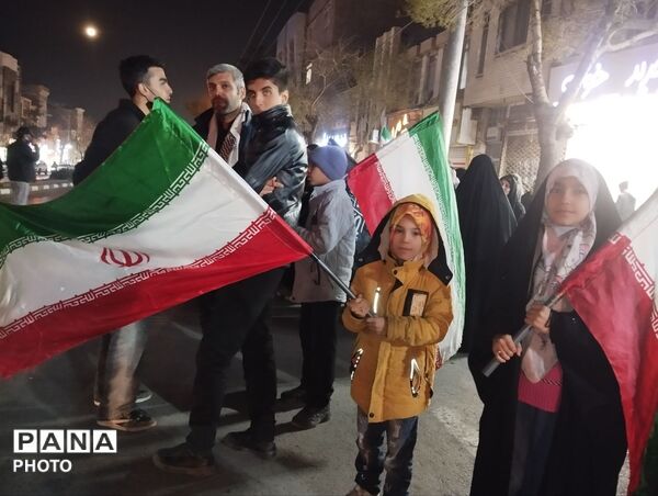راهپیمایی باشکوه  مردم منطقه سیدی 