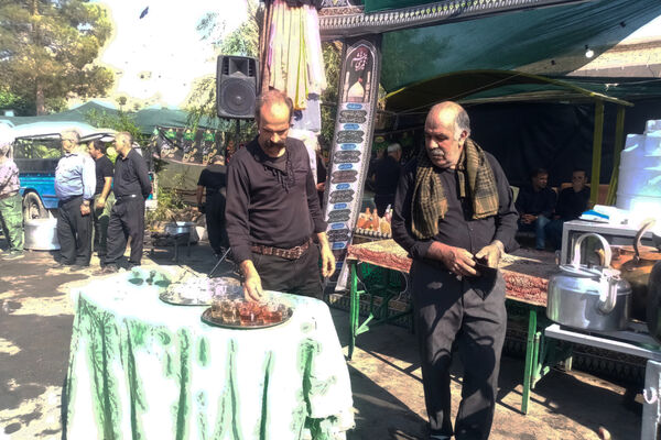 پیاده‌روی اربعین حسینی در شهرستان آباده 