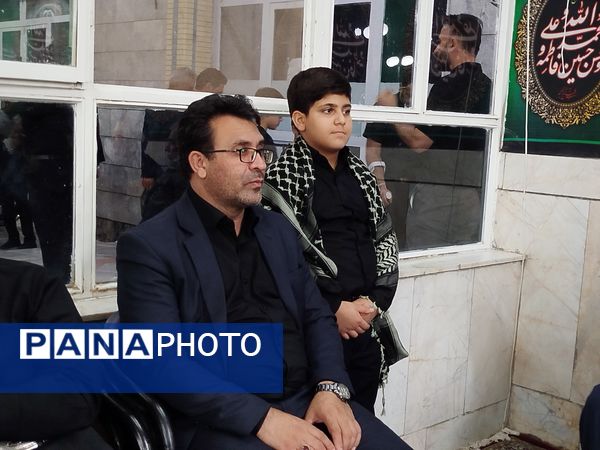 بازدید مسولین شهرستان کاشمر از هئیت ابوالفضلی