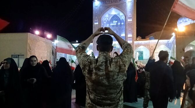  پویش یزدی ها از لحظه شلیک موشک