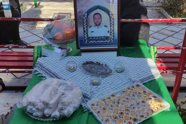 سومین سالگرد شهید علی‌اکبر رنجبر در گلزار شهدای شیراز