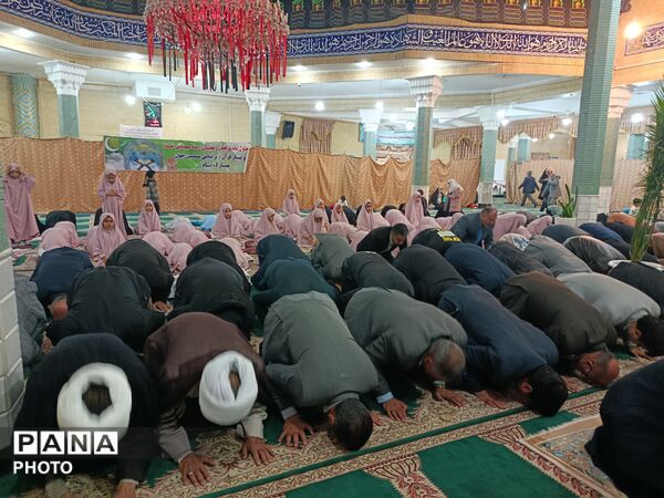 جشن افطاری روزه اولی های مدرسه عصمت در مسجد امام علی(ع)