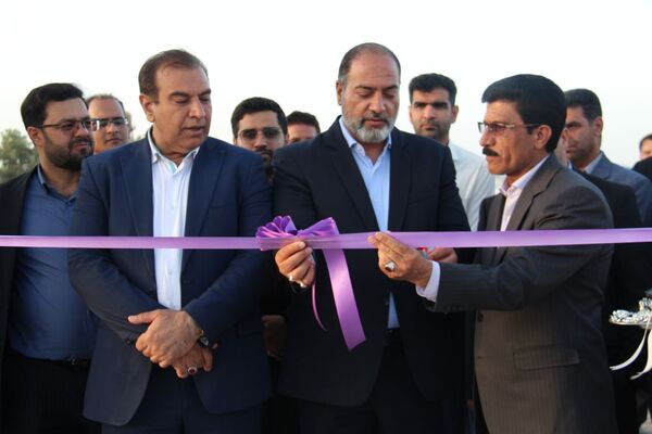 افتتاح و کلنگ‌زنی چندین طرح عمرانی در شهرستان بم 