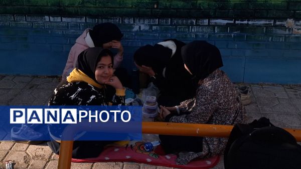 پیشتازان سلامت و نشاط در اردوی دبیرستان شهید مدرس 