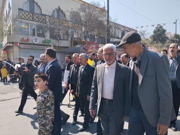 حضور مسولان آموزش و پرورش خراسان رضوی در راهپیمایی روز قدس
