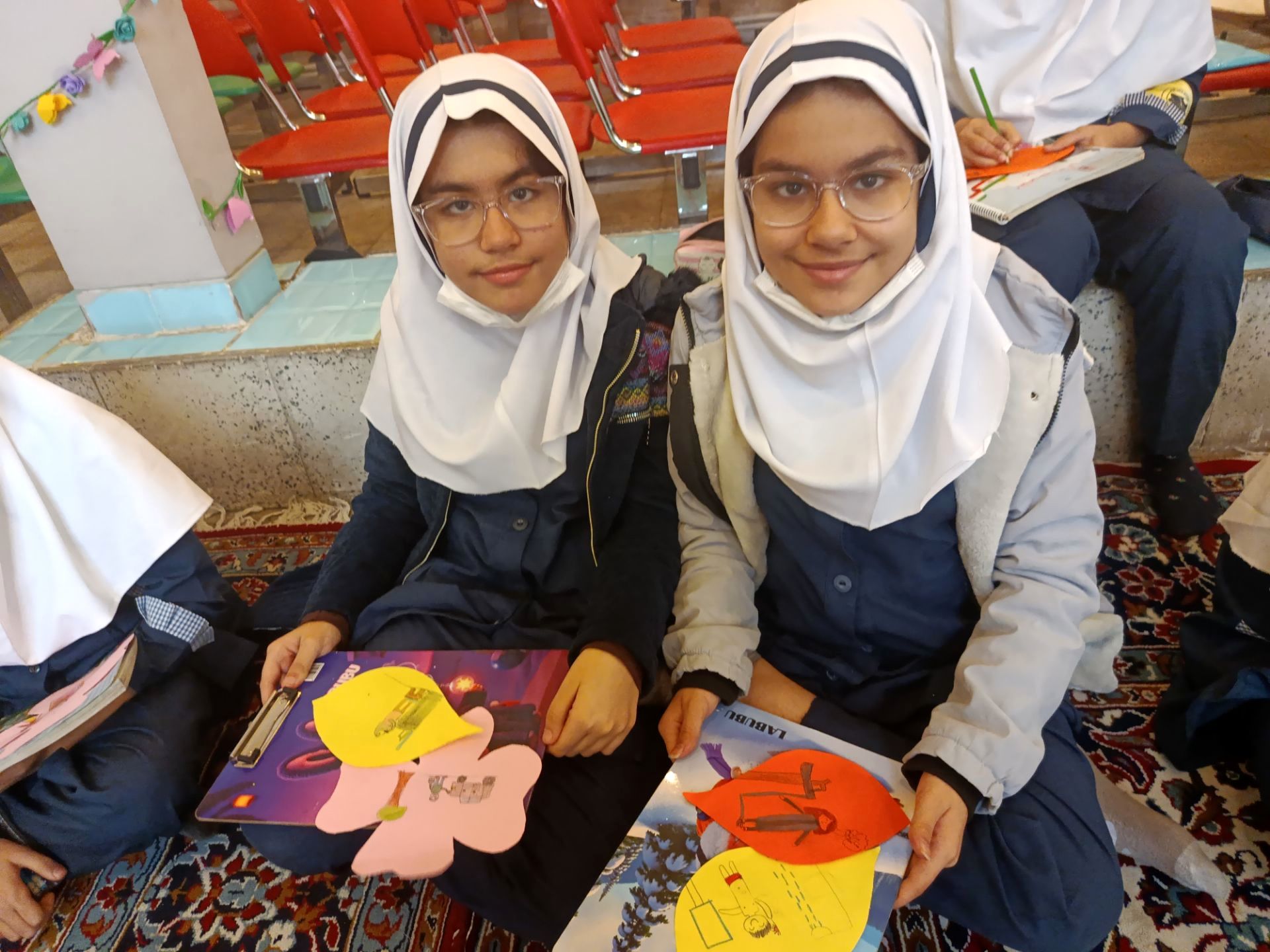 نقاشی همگانی با موضوع صرفه‌جویی در مصرف آب ، گاز و برق