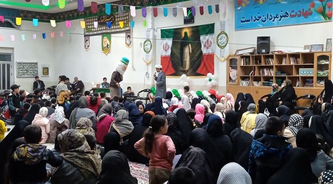 مراسم حضور تا ظهور در مسجد چهارده معصوم الغدیر