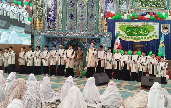 جشن تکلیف برای غنچه‌های نو شکفته در لردگان