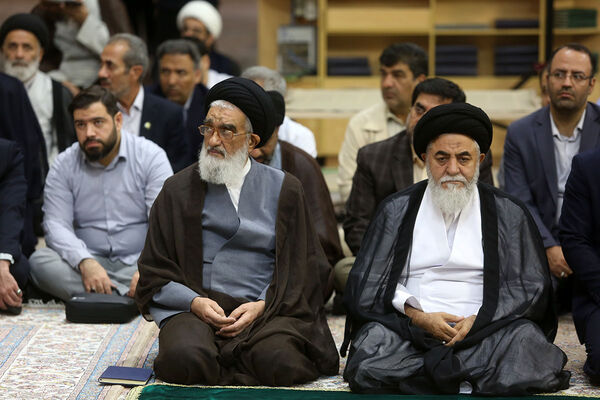 آیین خطبه خوانی خادمان حرم حضرت معصومه(س) به مناسبت روز قم