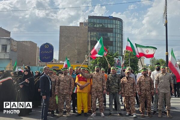 نمایش سراسری اقتدارعظیم جان فدا برای ایران امام رضایی( ع)