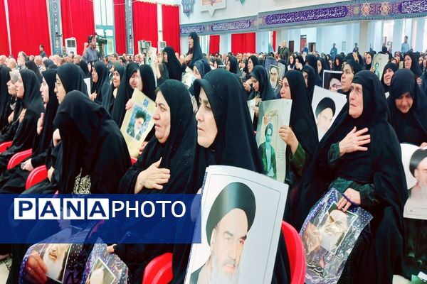 مراسم سی و پنجمین سالگرد ارتحال امام ( ره) در حسینیه ثارالله یاسوج