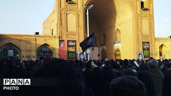 شهر نیشابور مشکی پوش شد-۲