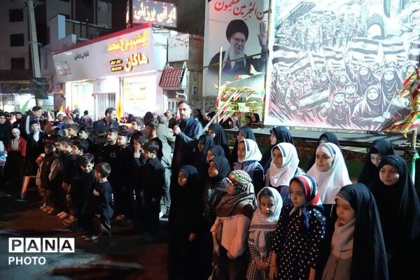 تشییع پیکرهای مطهر شهدای جنگ رمضان در کمالشهر کرج 