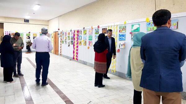 افتتاح نمایشگاه نقاشی کودک در شیروان 