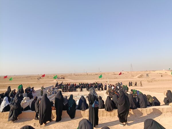 حضور دختران رضویه در اردوی راهیان نور